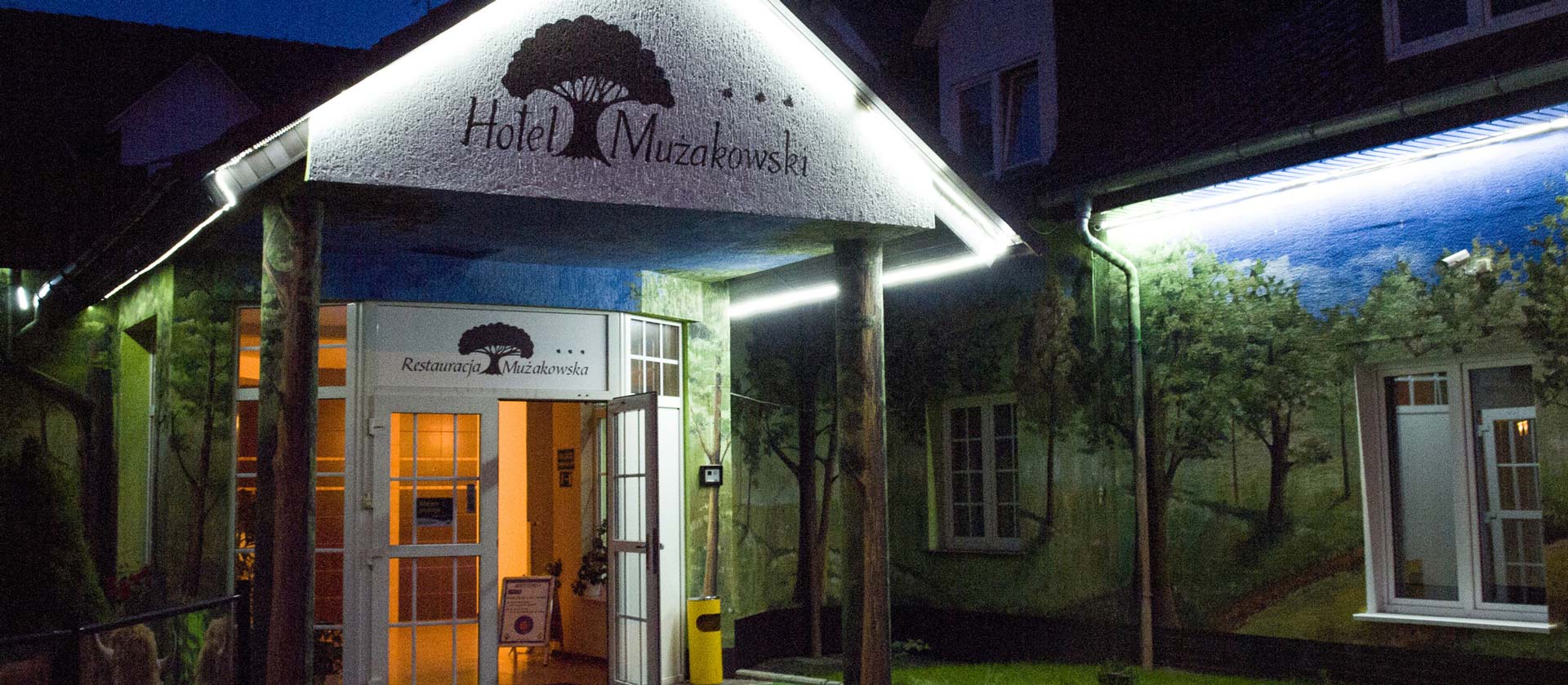 Hotel pokoje noclegi dla grup wycieczkowych restauracja przy granicy Polska Niemcy